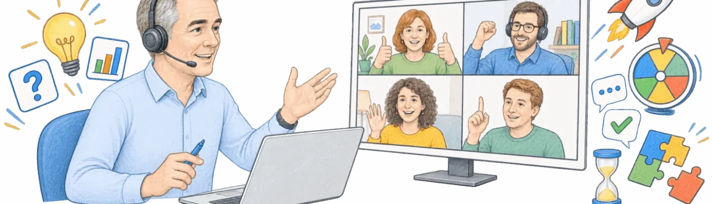 En classe virtuelle, faire jouer ne suffit pas
